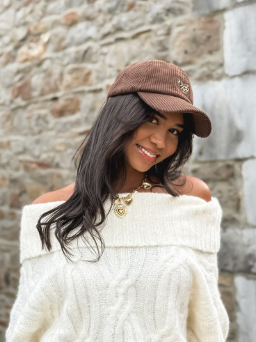 Casquette Marlaine - Chocolat Casquette Marlaine - Chocolat