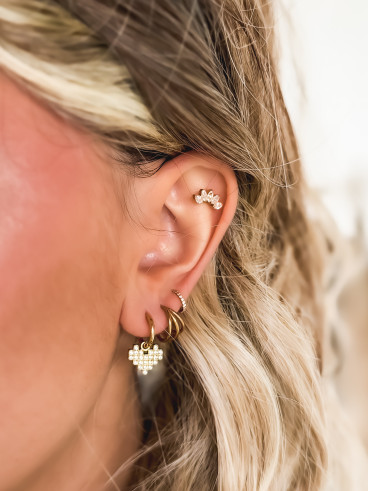 Boucles d'oreilles Lazia - Doré