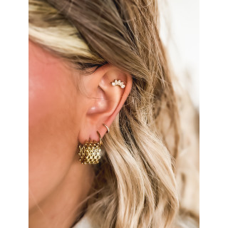 Boucles d'oreilles Annelyne - Doré