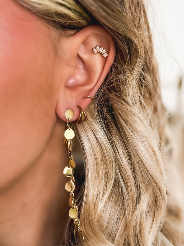 Boucles d'oreilles Fanette - Doré