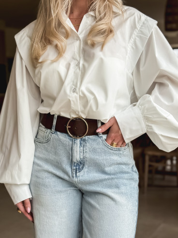 Ceinture Juanita - Chocolat