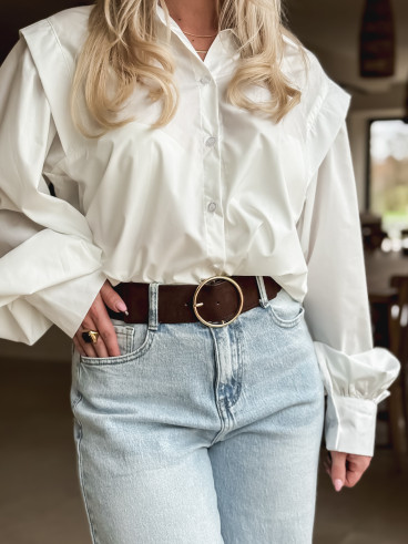 Ceinture Juanita - Chocolat Ceinture Juanita - Chocolat