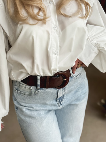 Ceinture Martha - Chocolat