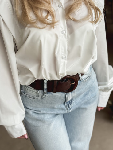 Ceinture Martha - Chocolat