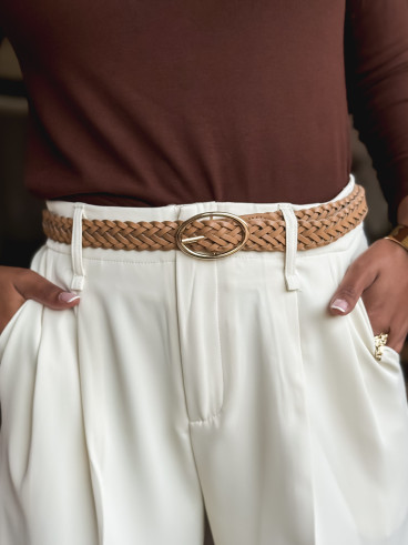 Ceinture Aliénore - Beige