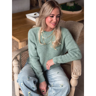 Pull Océane - Céladon