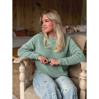 Pull Océane - Céladon