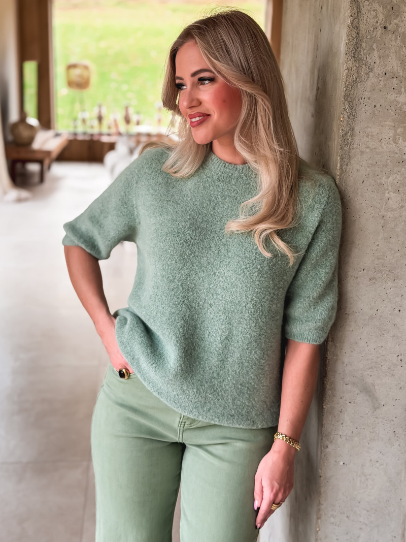 Pull Romana - Céladon Pull Romana - Céladon