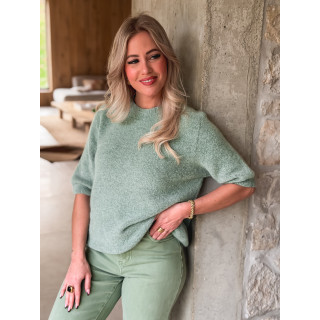 Pull Romana - Céladon