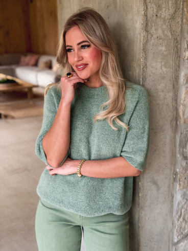 Pull Romana - Céladon Pull Romana - Céladon