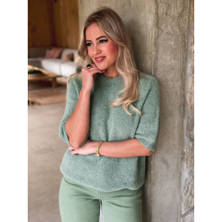 Pull Romana - Céladon