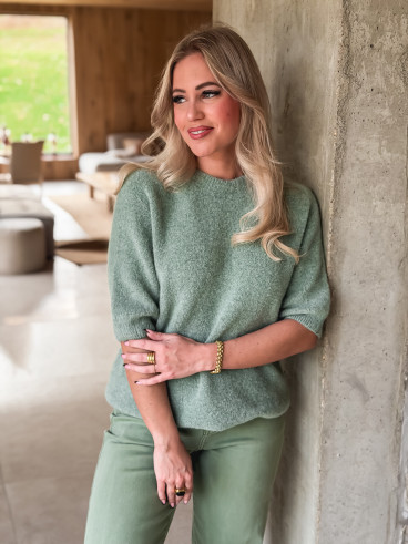 Pull Romana - Céladon Pull Romana - Céladon