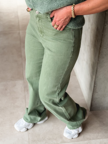 Jeans Julina - Kaki Jeans Julina - Kaki