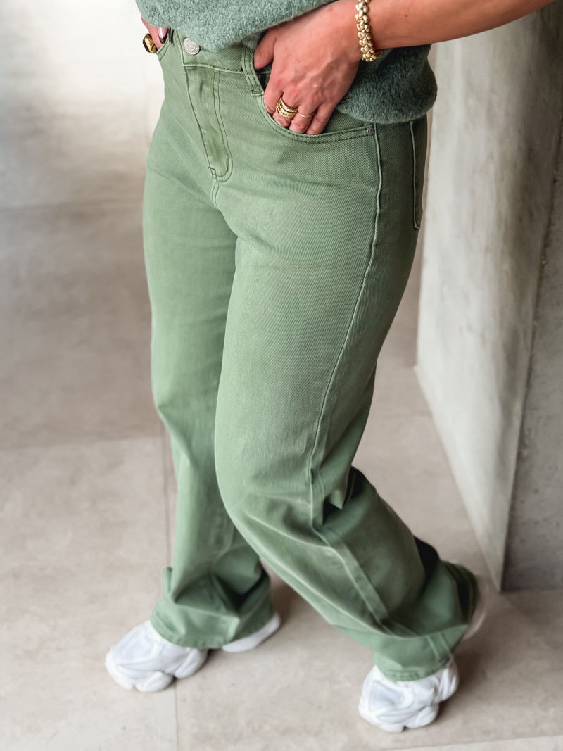 Jeans Julina - Kaki Jeans Julina - Kaki