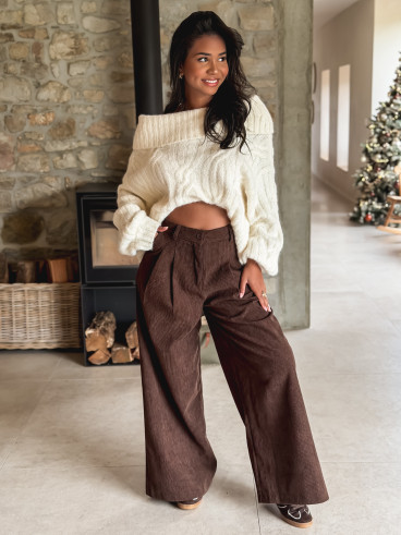 Pantalon Kelley - Marron