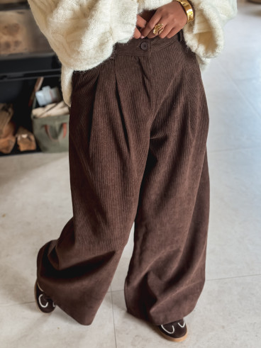 Pantalon Kelley - Marron