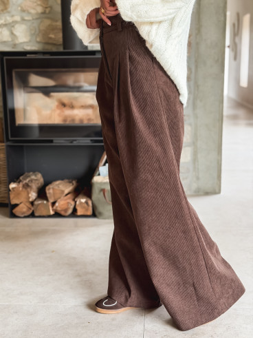 Pantalon Kelley - Marron