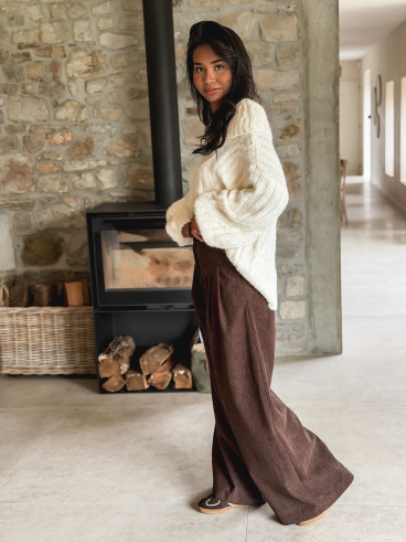 Pantalon Kelley - Marron