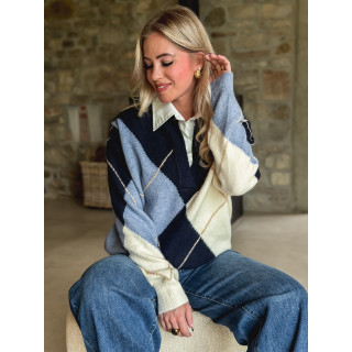 Pull Délia - Bleu marine