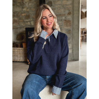 Pull Oria - Bleu marine