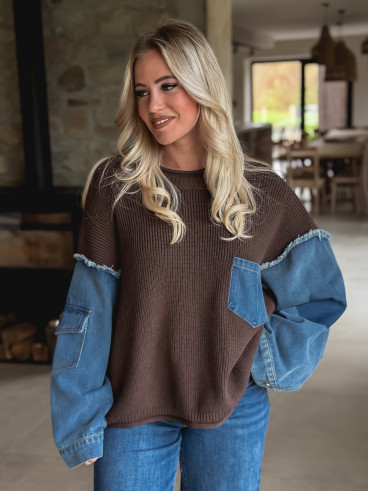 Pull Martika - Chocolat