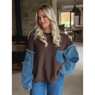 Pull Martika - Chocolat