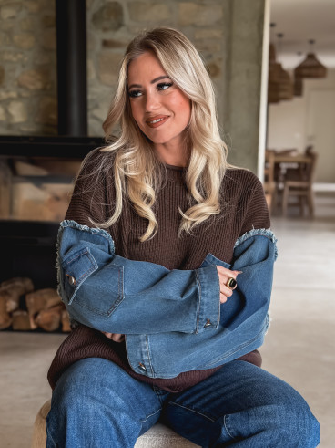 Pull Martika - Chocolat Pull Martika - Chocolat