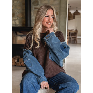 Pull Martika - Chocolat