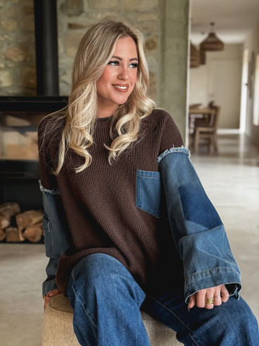 Pull Martika - Chocolat Pull Martika - Chocolat