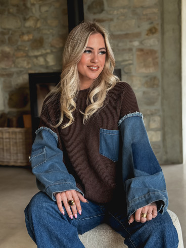 Pull Martika - Chocolat Pull Martika - Chocolat