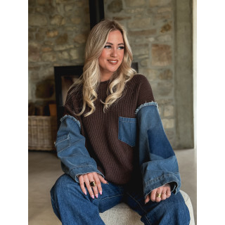 Pull Martika - Chocolat