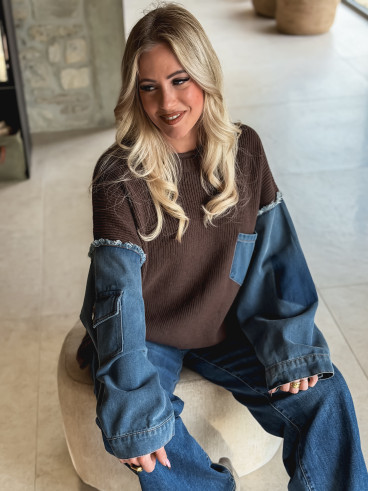 Pull Martika - Chocolat Pull Martika - Chocolat