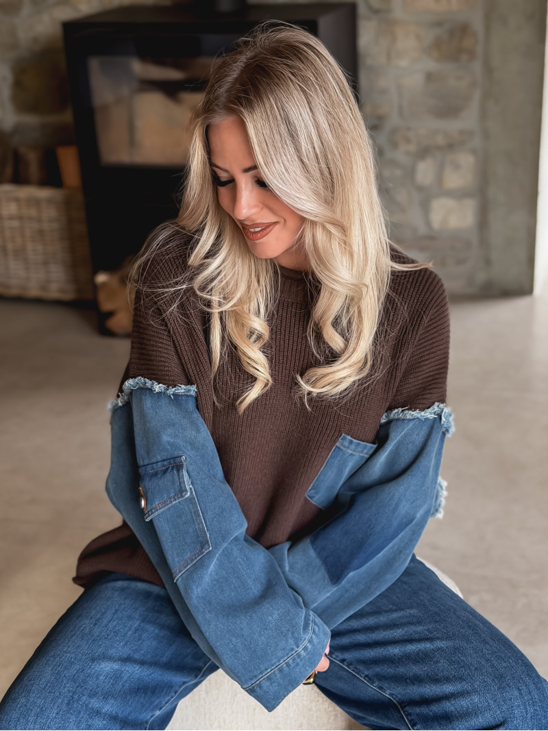 Pull Martika - Chocolat Pull Martika - Chocolat