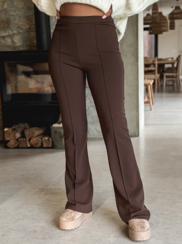 Pantalon Laorine - Chocolat