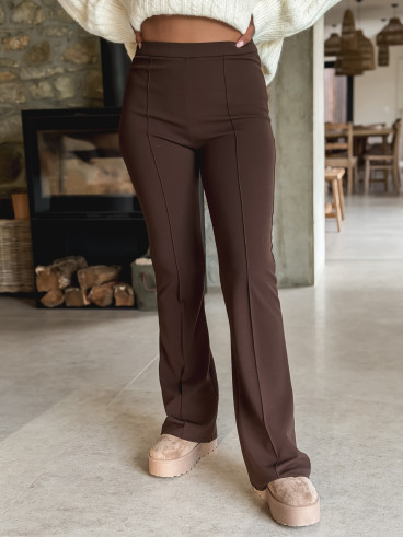Pantalon Laorine - Chocolat