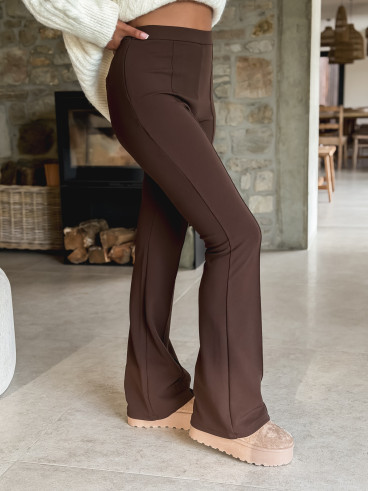 Pantalon Laorine - Chocolat