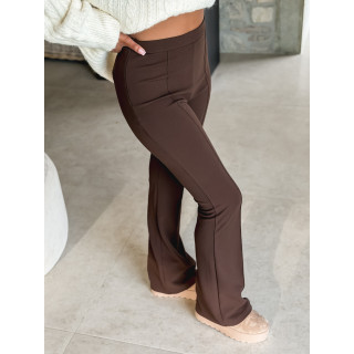 Pantalon Laorine - Chocolat