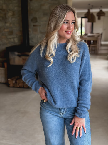 Pull Océane - Bleu jeans