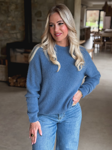 Pull Océane - Bleu jeans