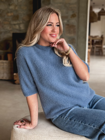 Pull Romana - Bleu jeans