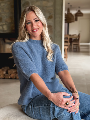 Pull Romana - Bleu jeans Pull Romana - Bleu jeans