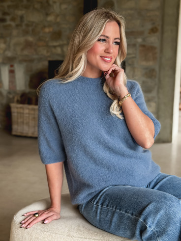 Pull Romana - Bleu jeans Pull Romana - Bleu jeans