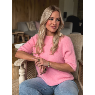 Pull Romana - Rose clair