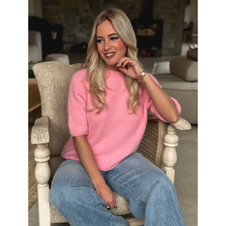 Pull Romana - Rose clair