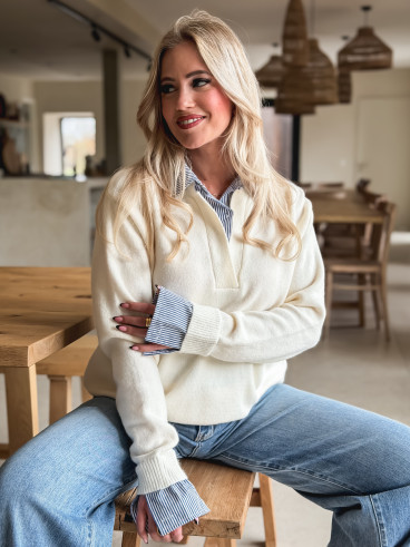 Pull Oria - Ecru Pull Oria - Ecru