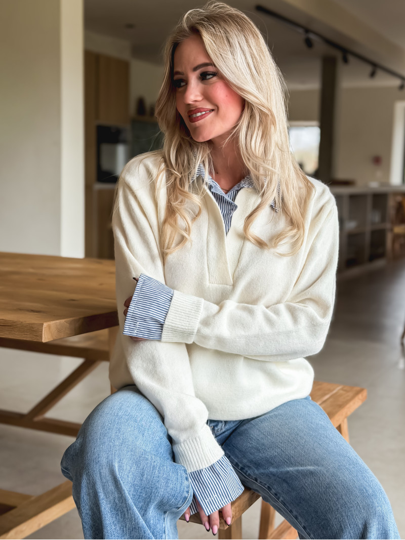 Pull Oria - Ecru Pull Oria - Ecru
