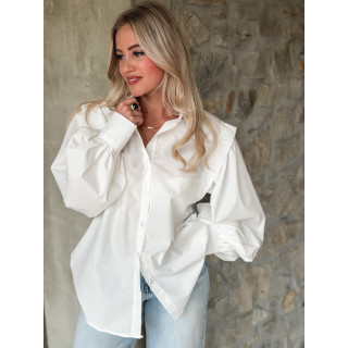 Chemisier Vickie - Blanc
