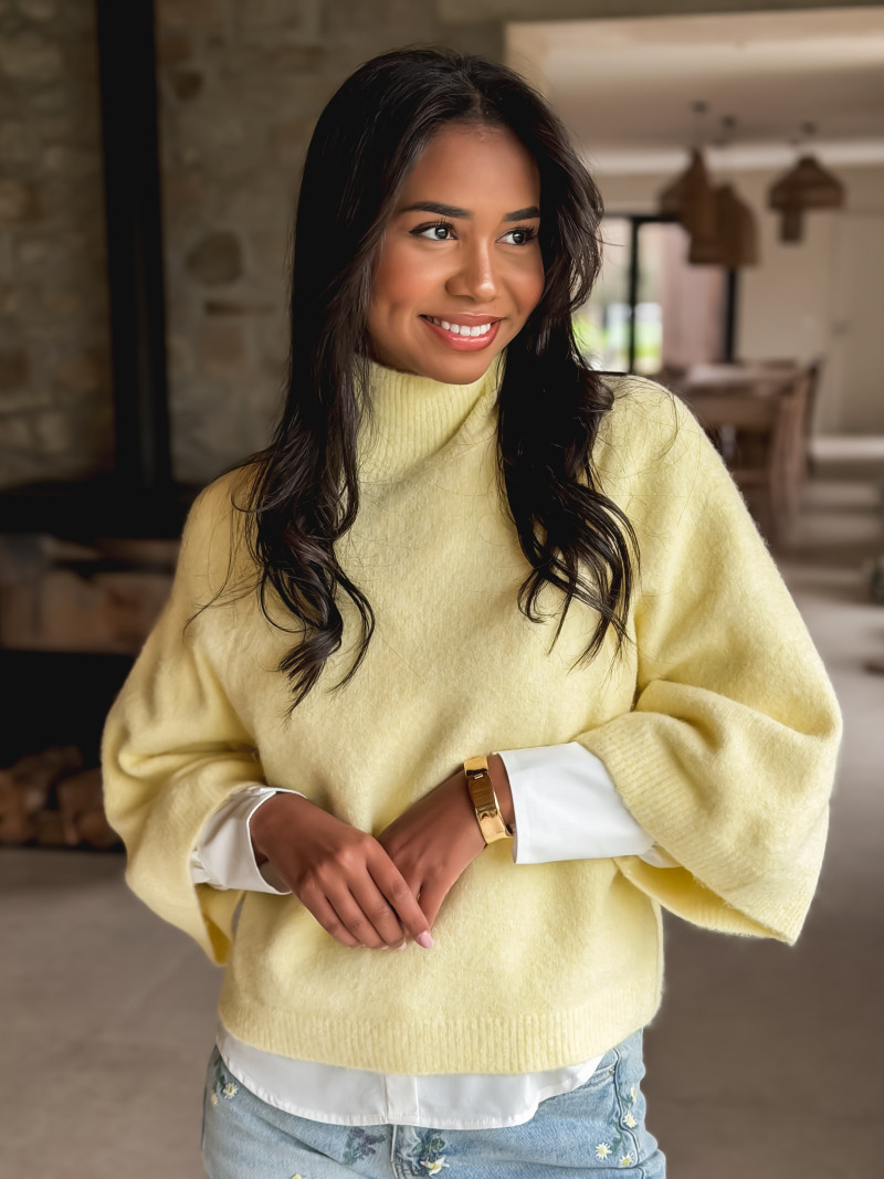 Pull Serife - Jaune Pull Serife - Jaune