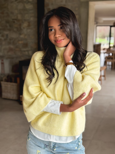 Pull Serife - Jaune Pull Serife - Jaune