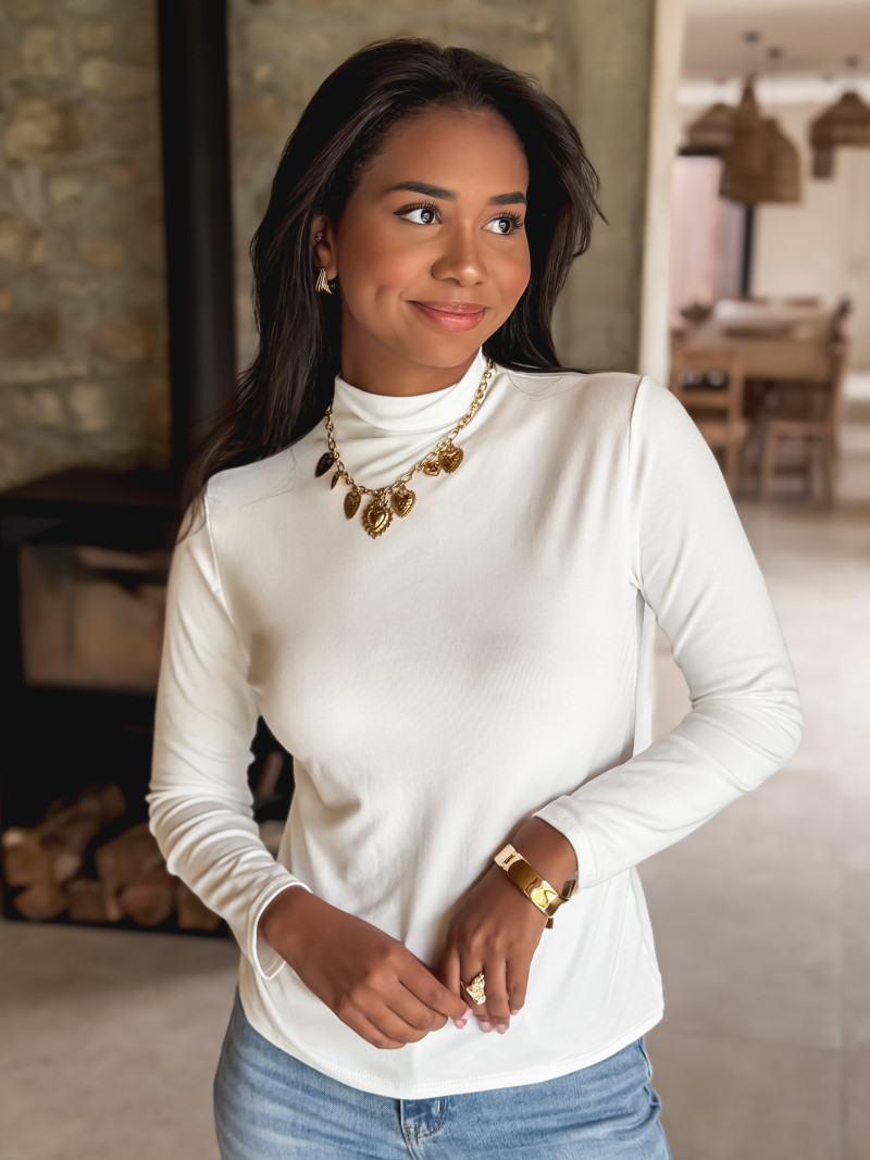 Blouse Malia - Blanc Blouse Malia - Blanc